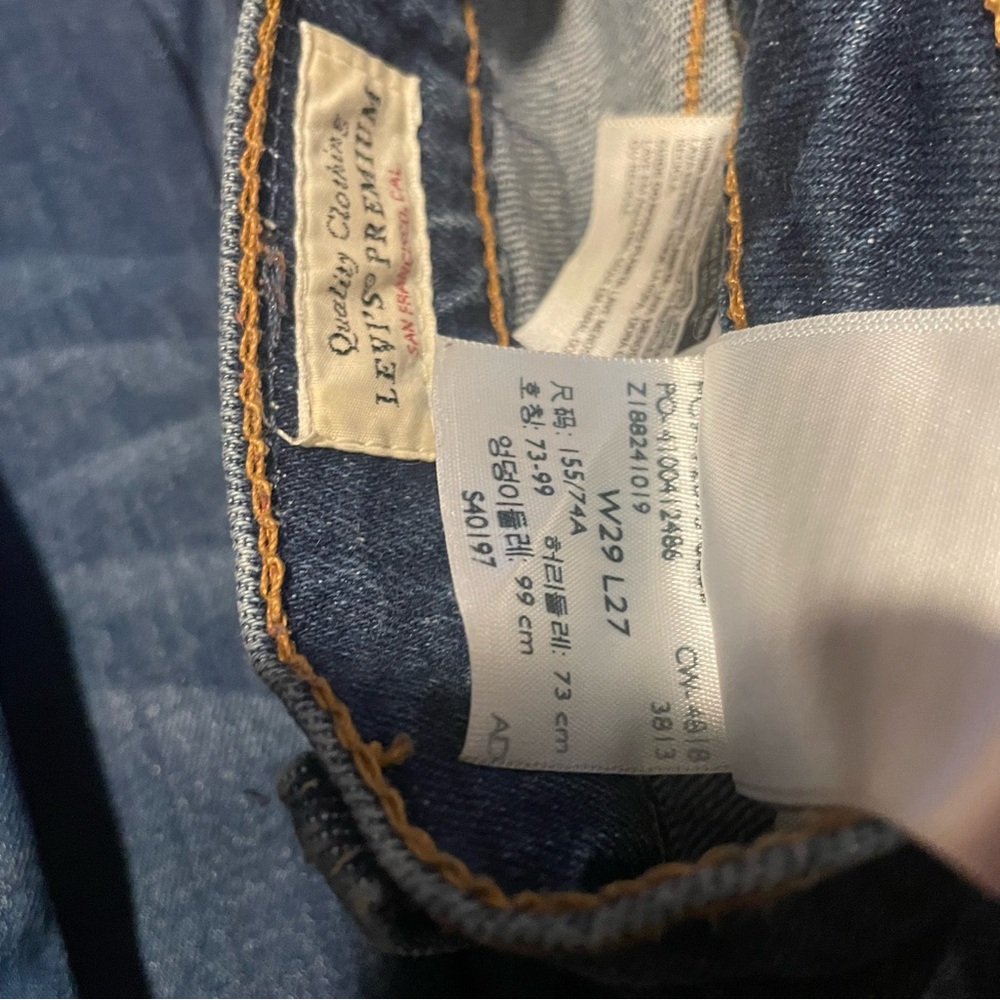 ❌SOLD❌LEVI’S  RIBCAGE STRAIGHT ANKLE WOMEN'S JEANS Size 29 - Picture 11 of 11